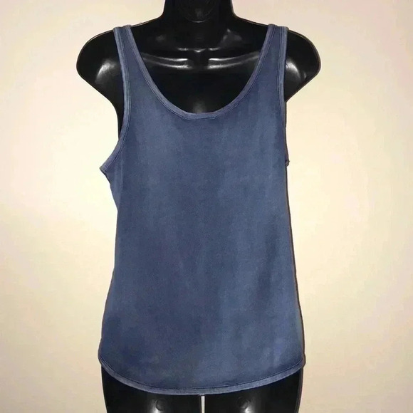 Lucky Brand Stars Denim Look NWT Tank Size XS—WB01 - Picture 4 of 6